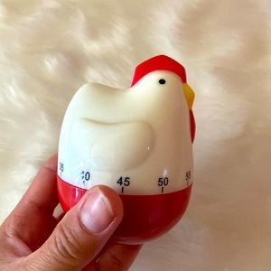 Rooster egg timer